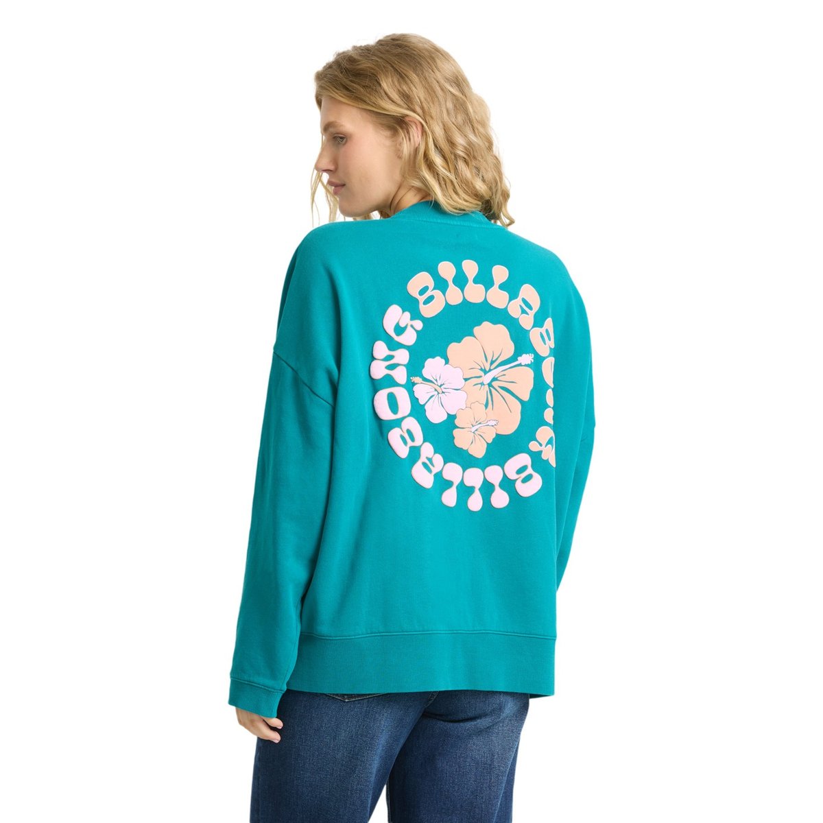Sweat à capuche PINKY KEEN bleu deep lagoon, BILLABONG