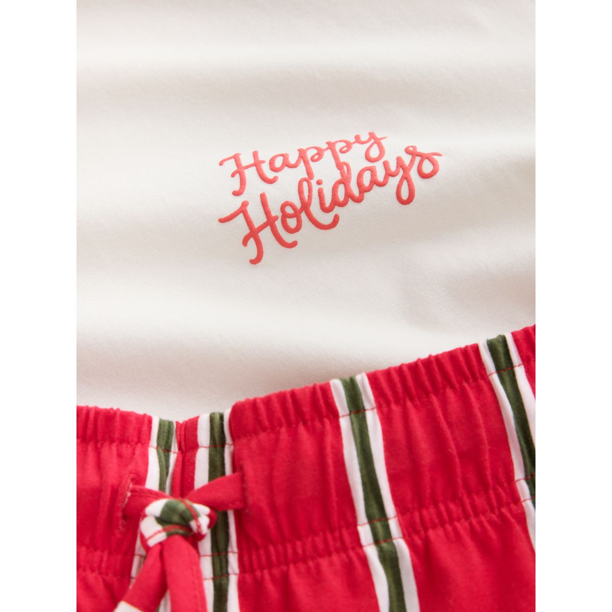 Pyjama à rayures collection famille noël rouge/blanc, NEXT