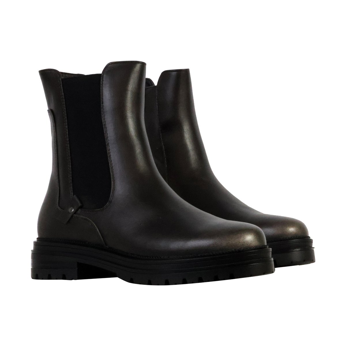 Bottines à Zip noir, THE DIVINE FACTORY
