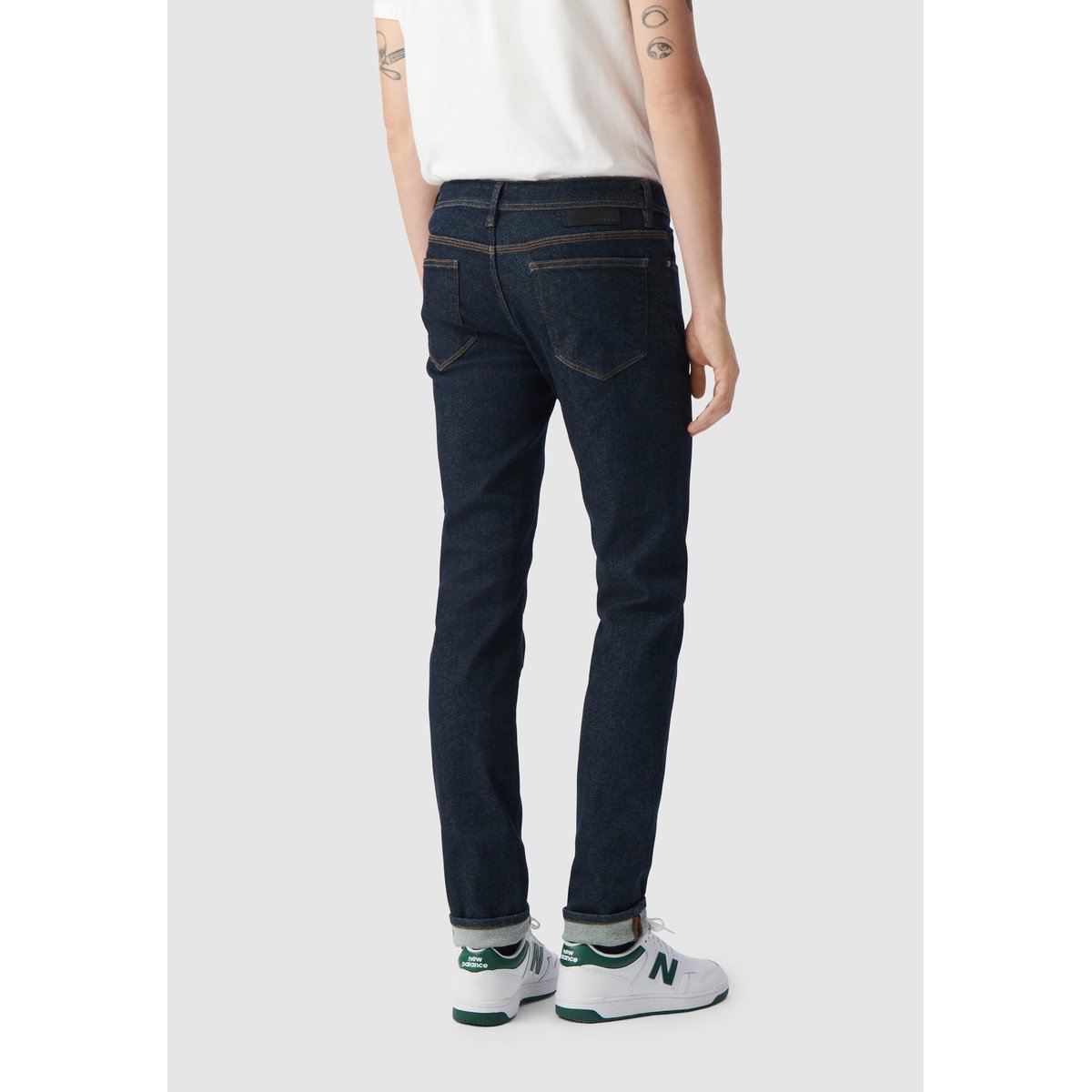 Jean SLIM brut POWER STRETCH* bleu marine, IKKS