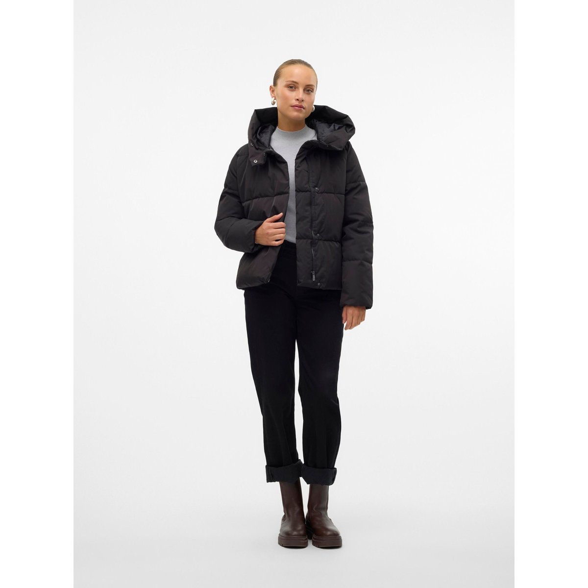Manteau noire - black, VERO MODA