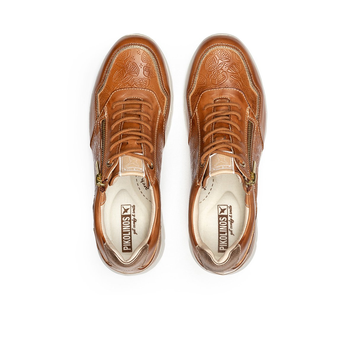 Baskets cuir Cantabria brandy, PIKOLINOS