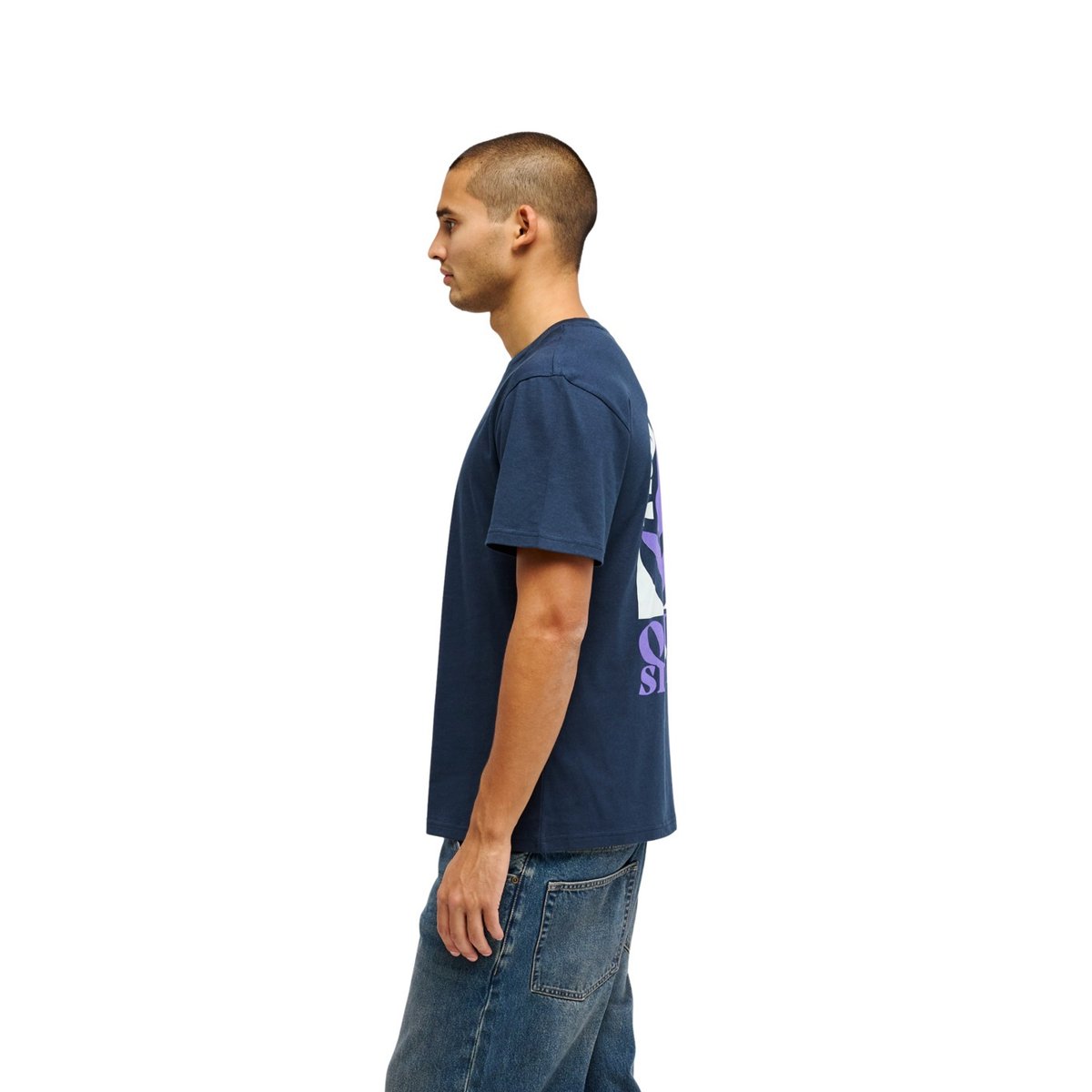 T-Shirt manches courtes TRUE bleu dark navy, QUIKSILVER