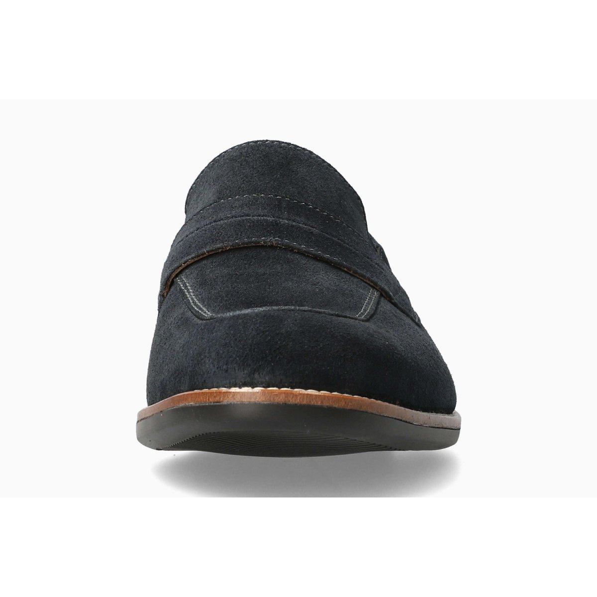 Mocassins en cuir FERGUS bleu 514, MEPHISTO