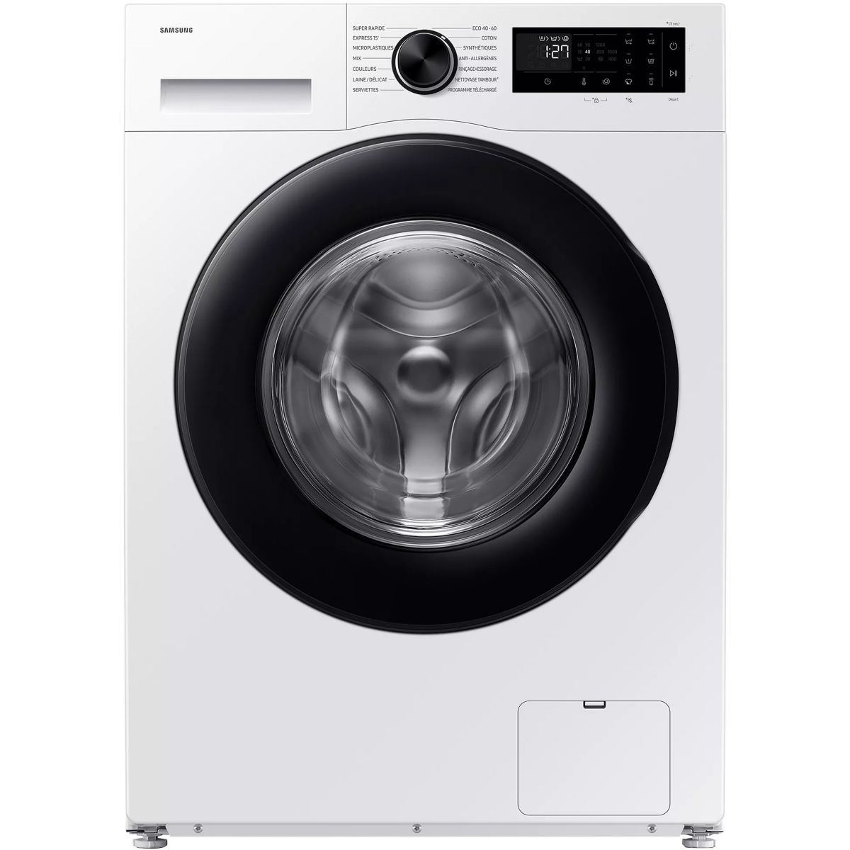Lave linge hublot WW11DG5B25AE Bespoke AI blanc, SAMSUNG