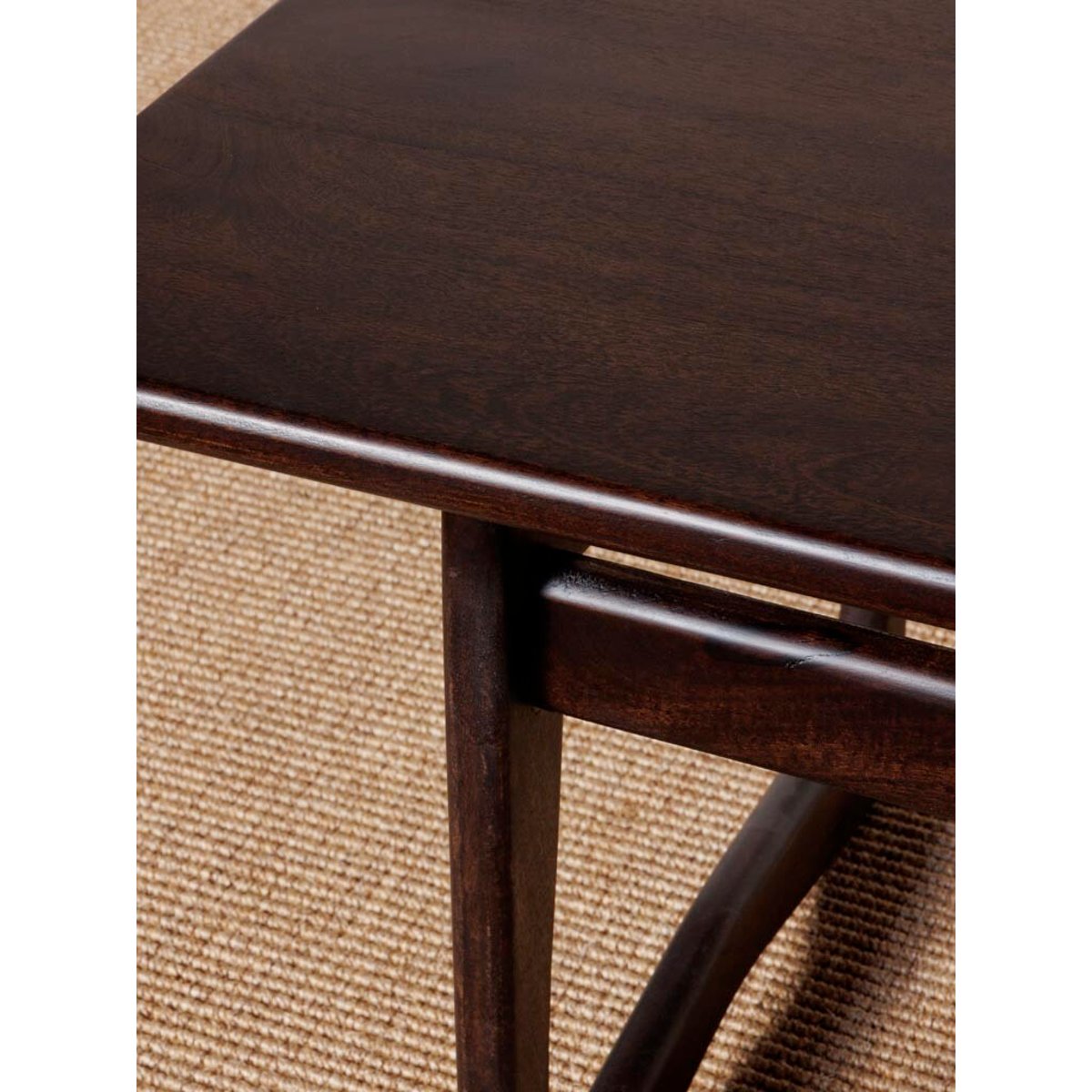 Table basse en bois BRUGES bois fonce, CHEHOMA