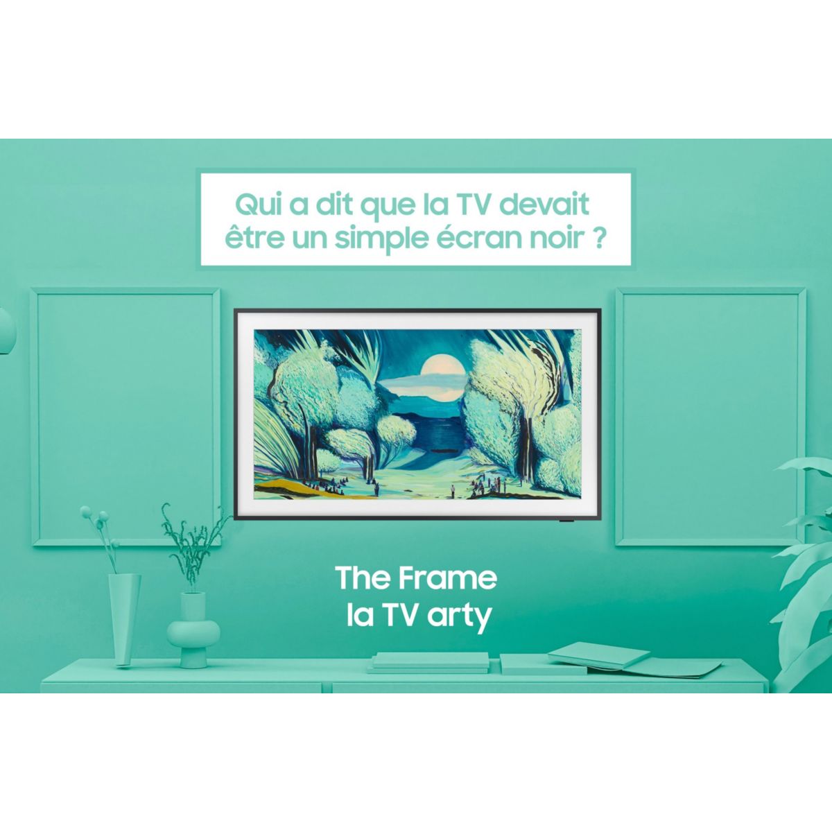 TV QLED The Frame 43LS03FA (2025) 43" (108 cm) noir, SAMSUNG
