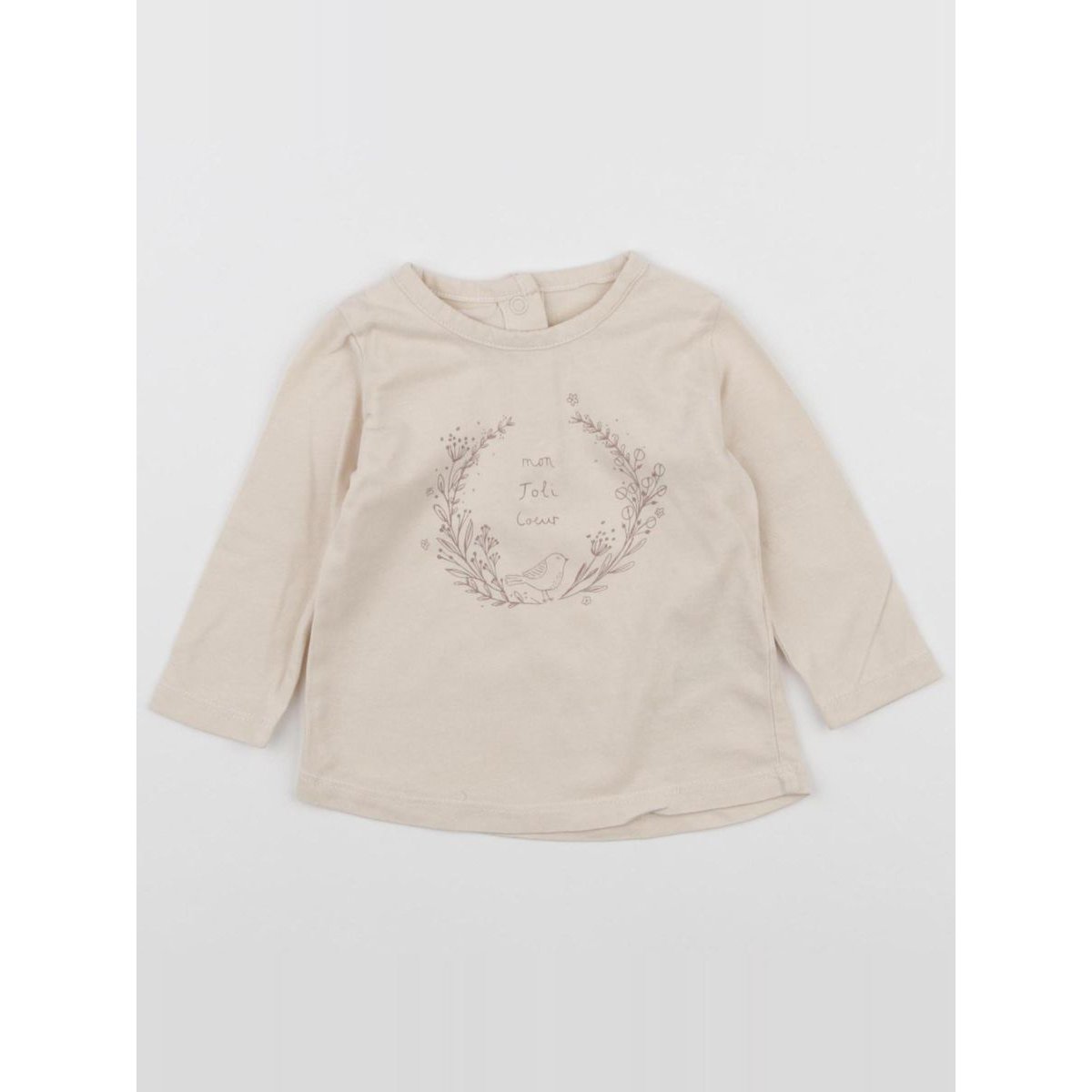 Tee-shirt - Très bon état beige, LA REDOUTE