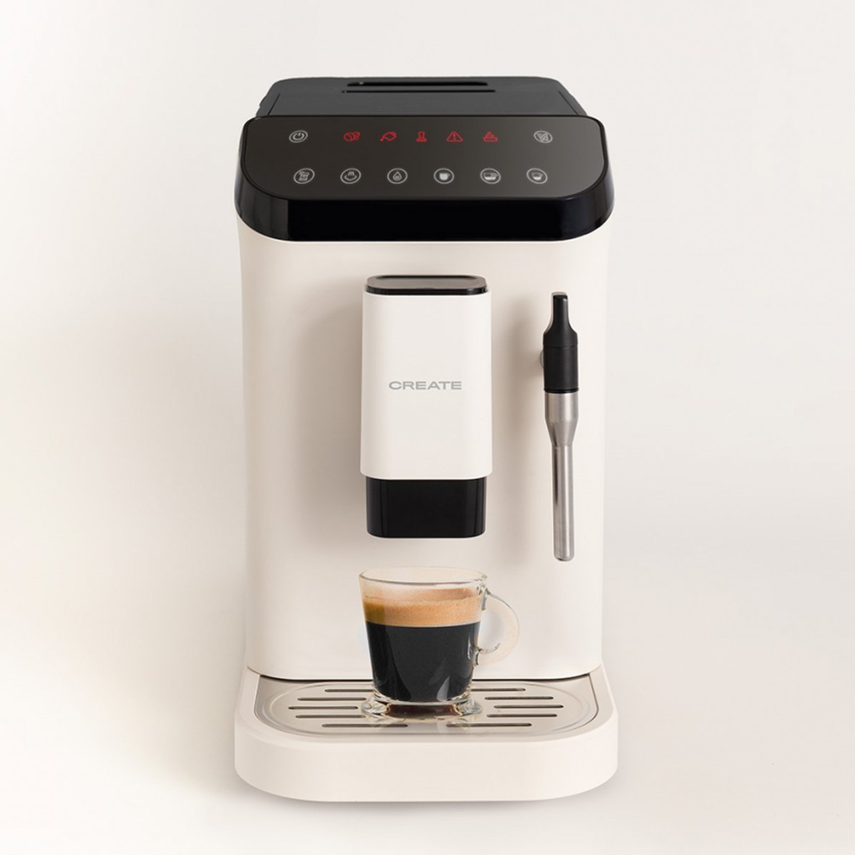 Machine à café super-automatique THERA MATIC TOUCH blanc cassé, CREATE