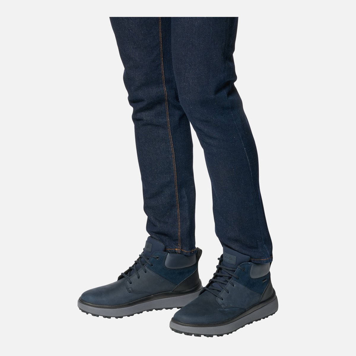 Bottines U GRANITO + GRIP B A bleu marine, GEOX