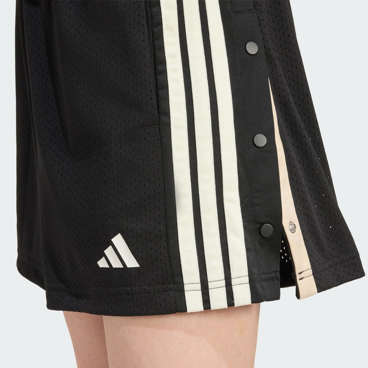 Short Mesh Stadium black / off white / crystal linen, ADIDAS SPORTSWEAR