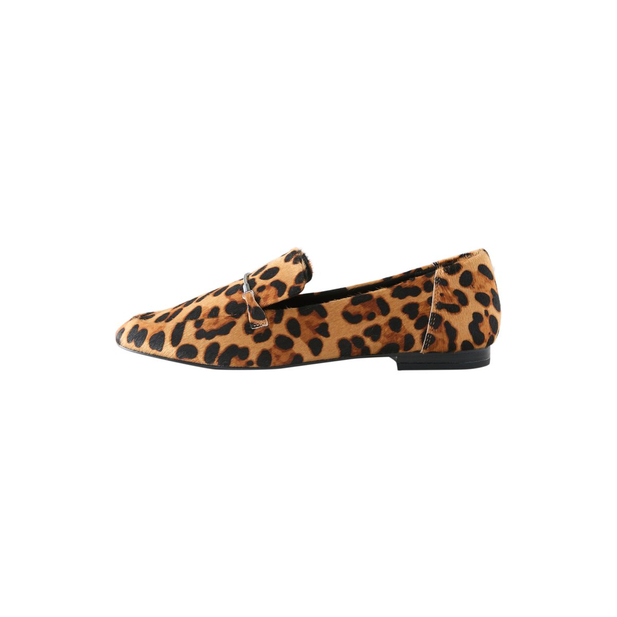 Mocassins bout rond en cuir forever comfort® léopard, NEXT