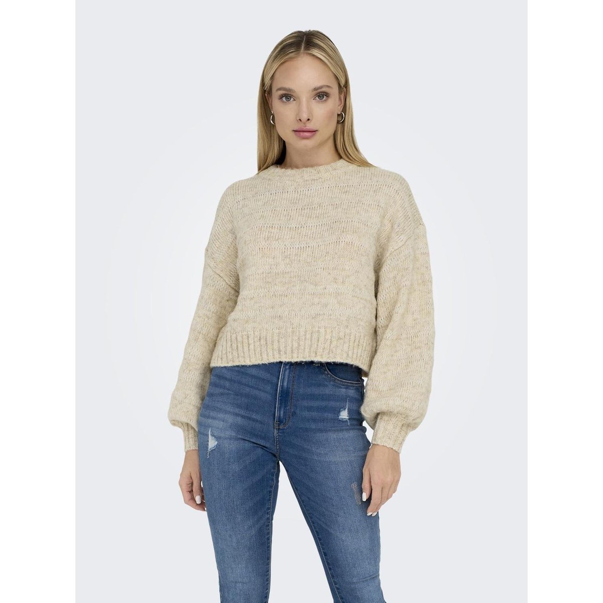 Pull En Maille birch, ONLY