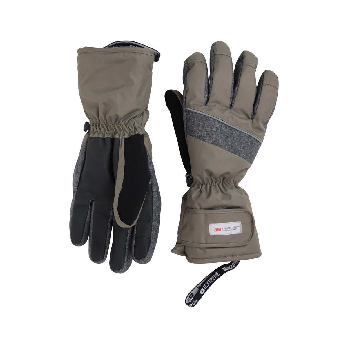 Gants de ski vert kaki, MOUNTAIN WAREHOUSE