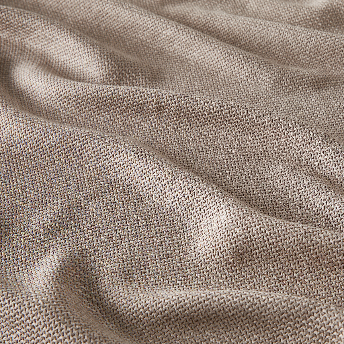 Montego Woven Eyelet Curtain natural, LA REDOUTE INTERIEURS