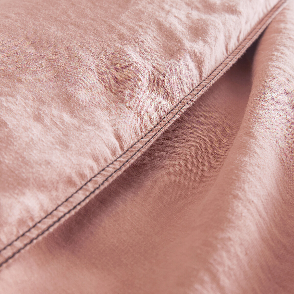 Housse de couette chanvre lavé, Helm rose des sables, AM.PM