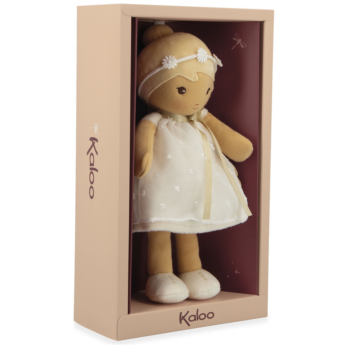Poupée souple blanc, beige, noir, KALOO