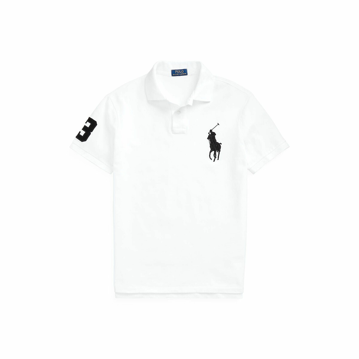 Polo manches courtes message blanc, POLO RALPH LAUREN