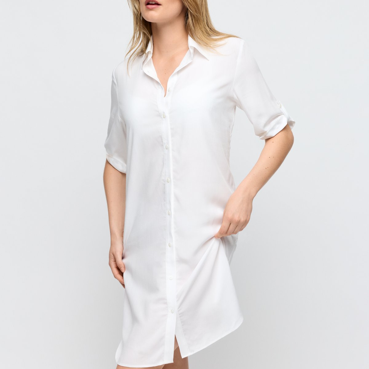 swimwear robe courte TALEAH blanc - elfin white, MARIE JO