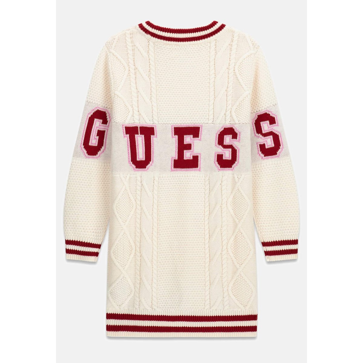 Robe En Mélange De Laine crème, GUESS KIDS