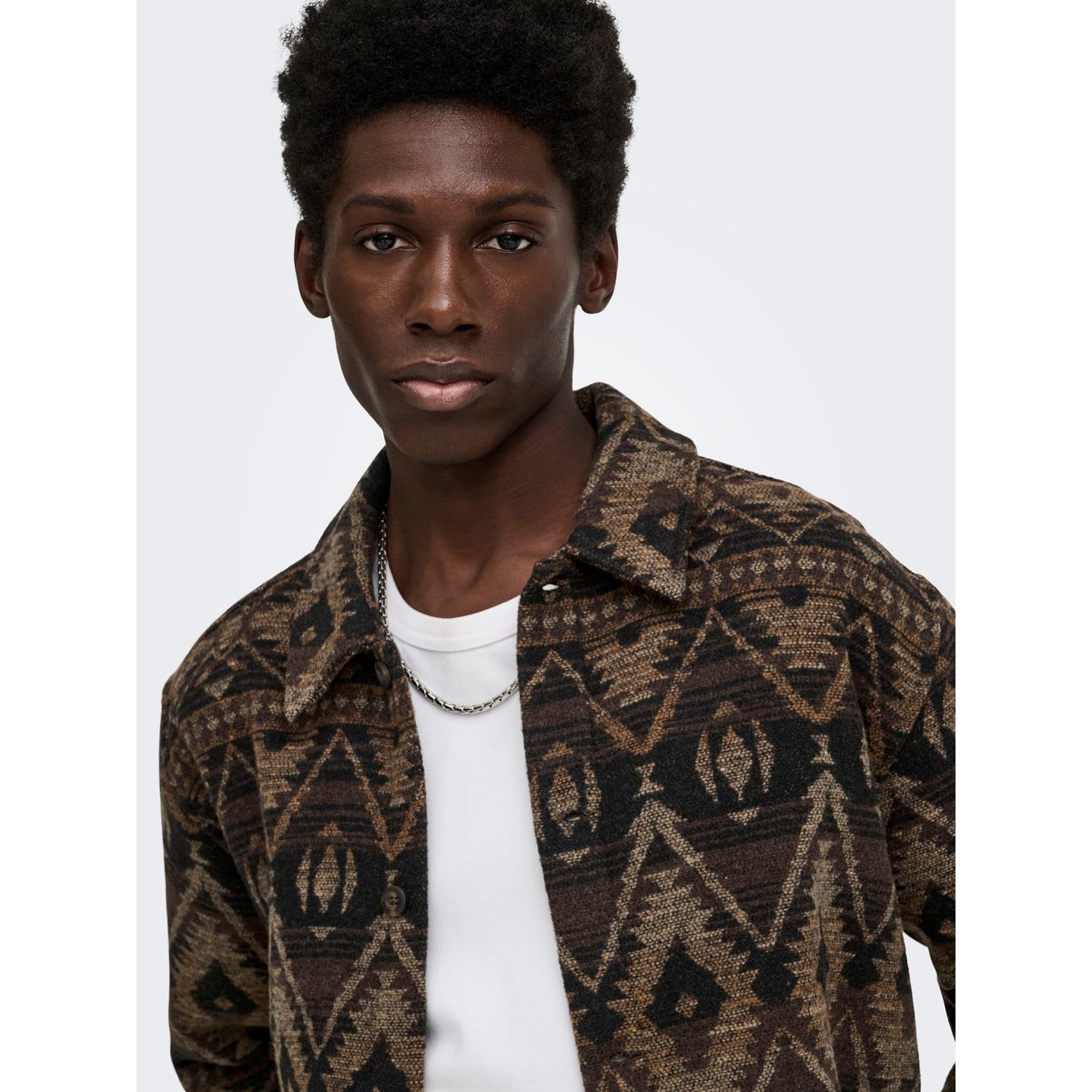 Surchemise marron - coffee bean 1, ONLY & SONS