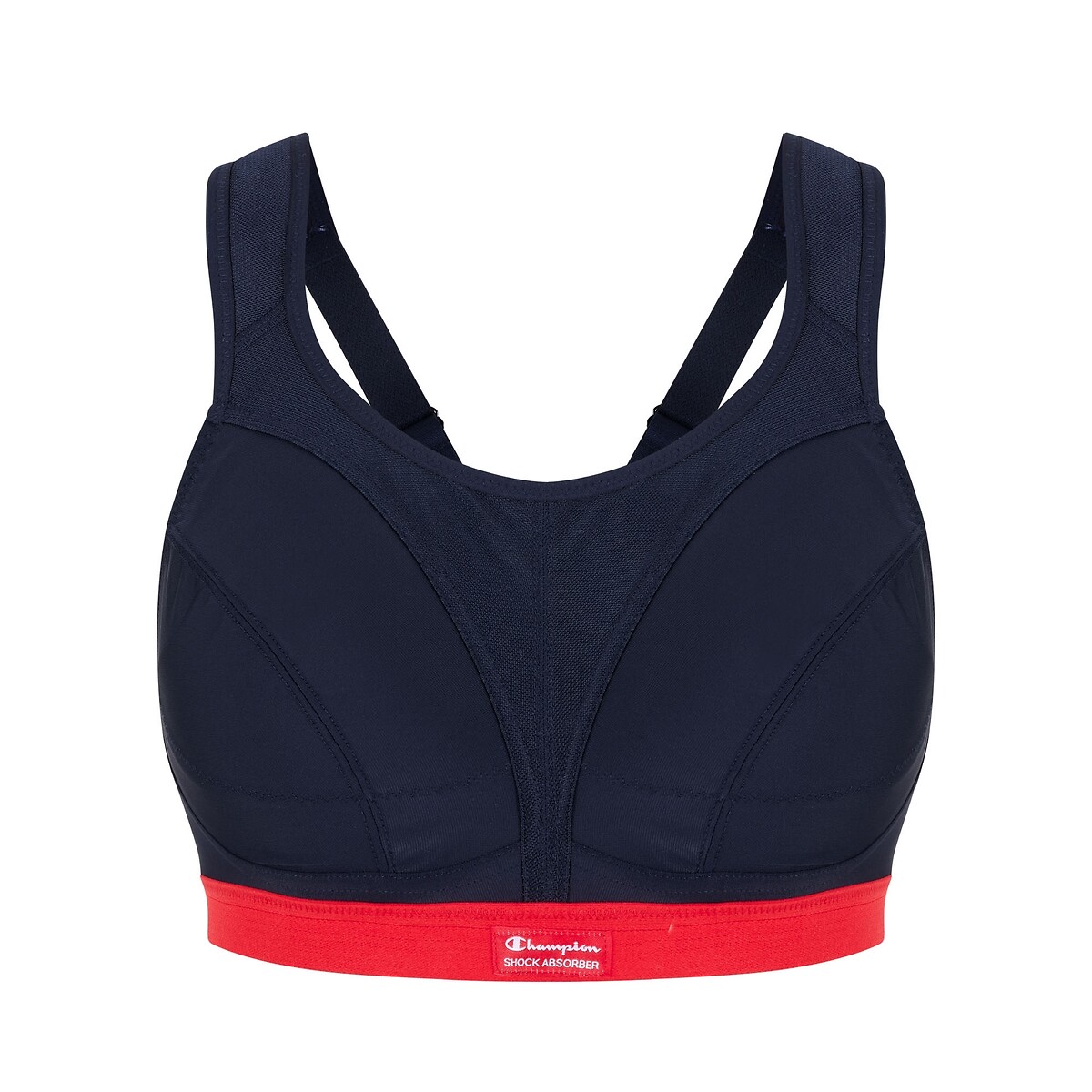 Reggiseno sportivo Active D+ Classic a sostegno estremo blu scuro, CHAMPION SHOCK ABSORBER