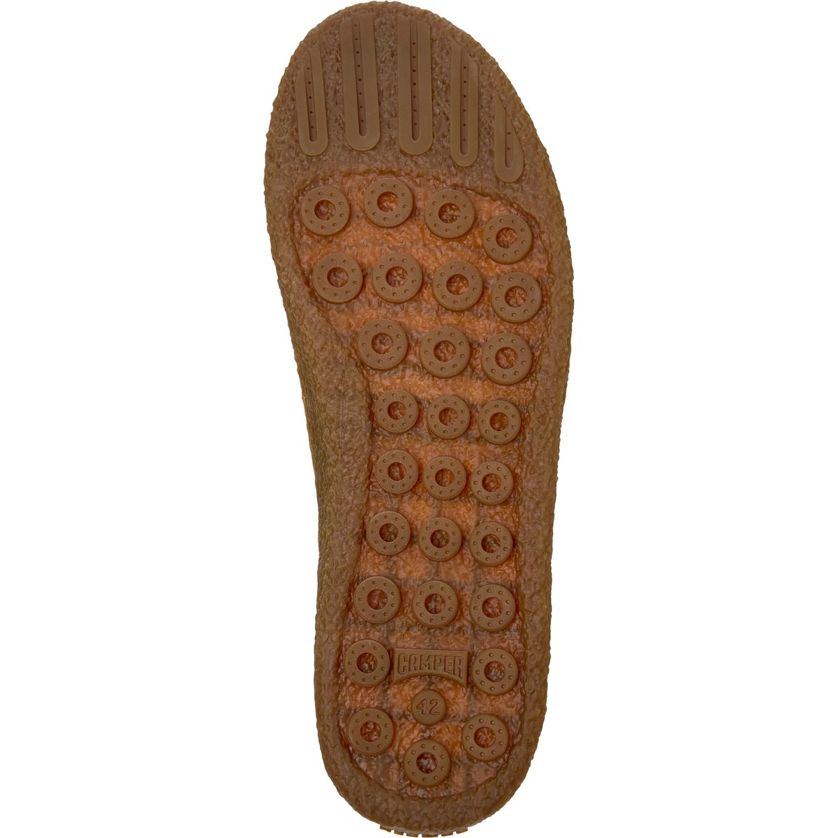 Derbies Cuir PEU TERRENO marron moyen, CAMPER