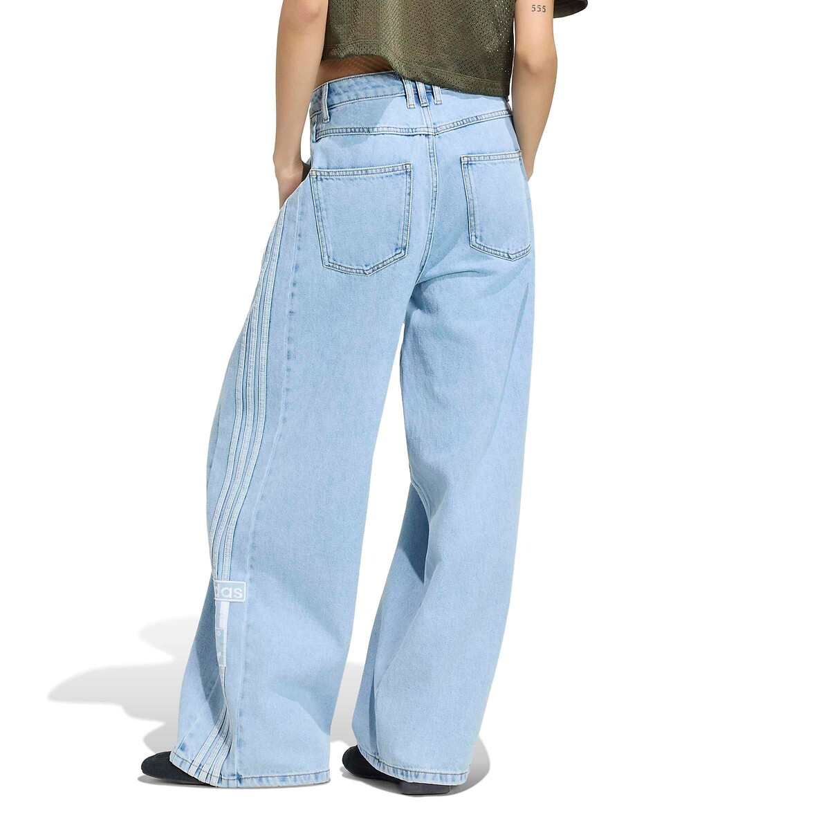 Jean large ADIBREAK denim bleu clair, adidas Originals