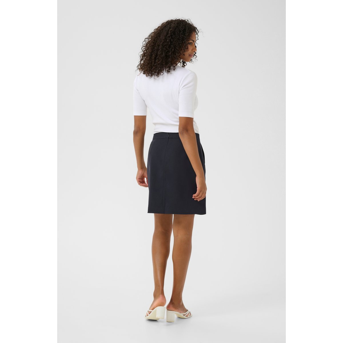 Skirt bleu midnight marine, KAFFE