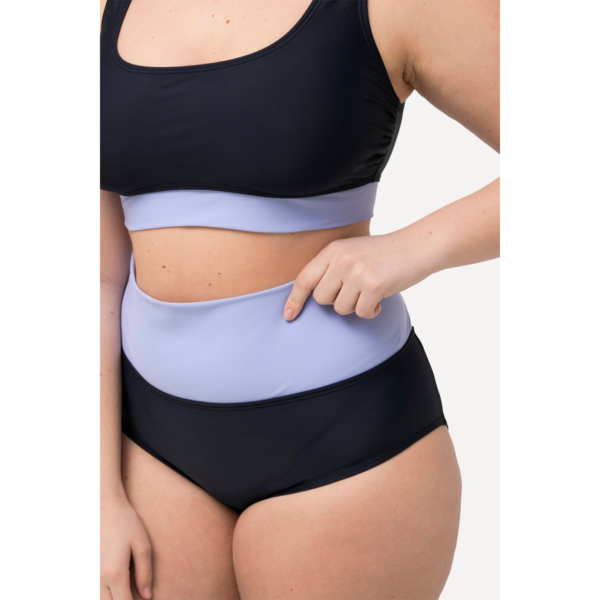 Bikini de grossesse, sans bonnets souples marine, ULLA POPKEN