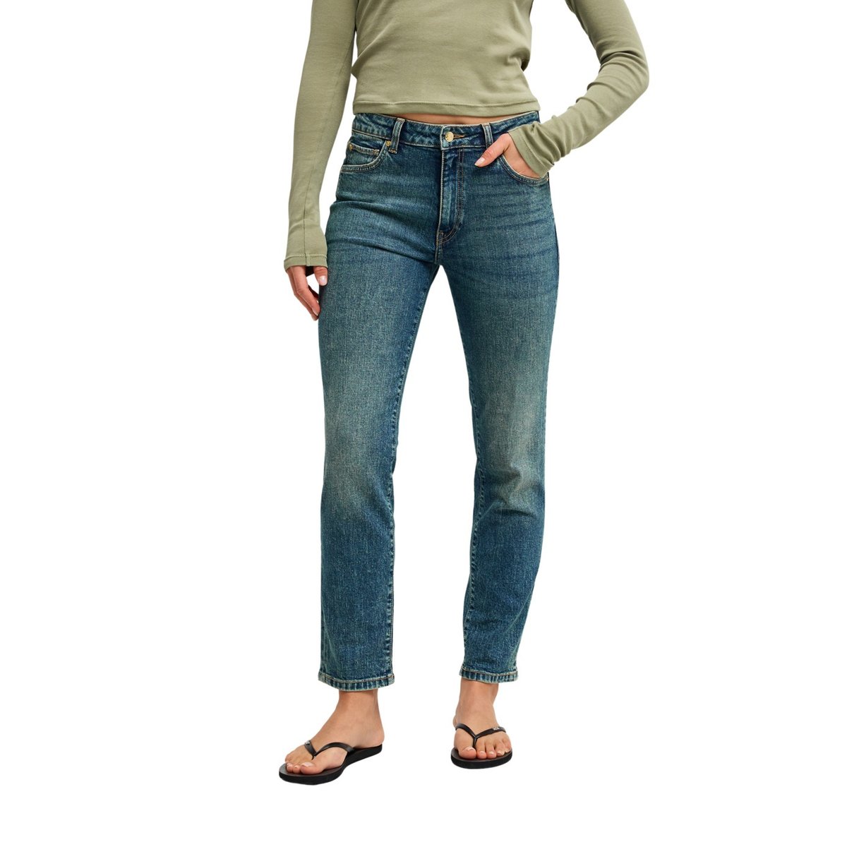 Jean slim SUMMER SKIN. bleu surf wash sandy, ROXY