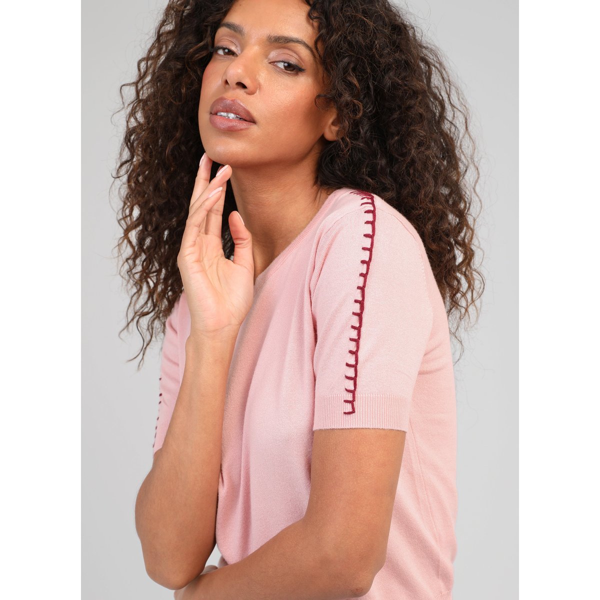 Pull NIKOLI rose, AN'GE