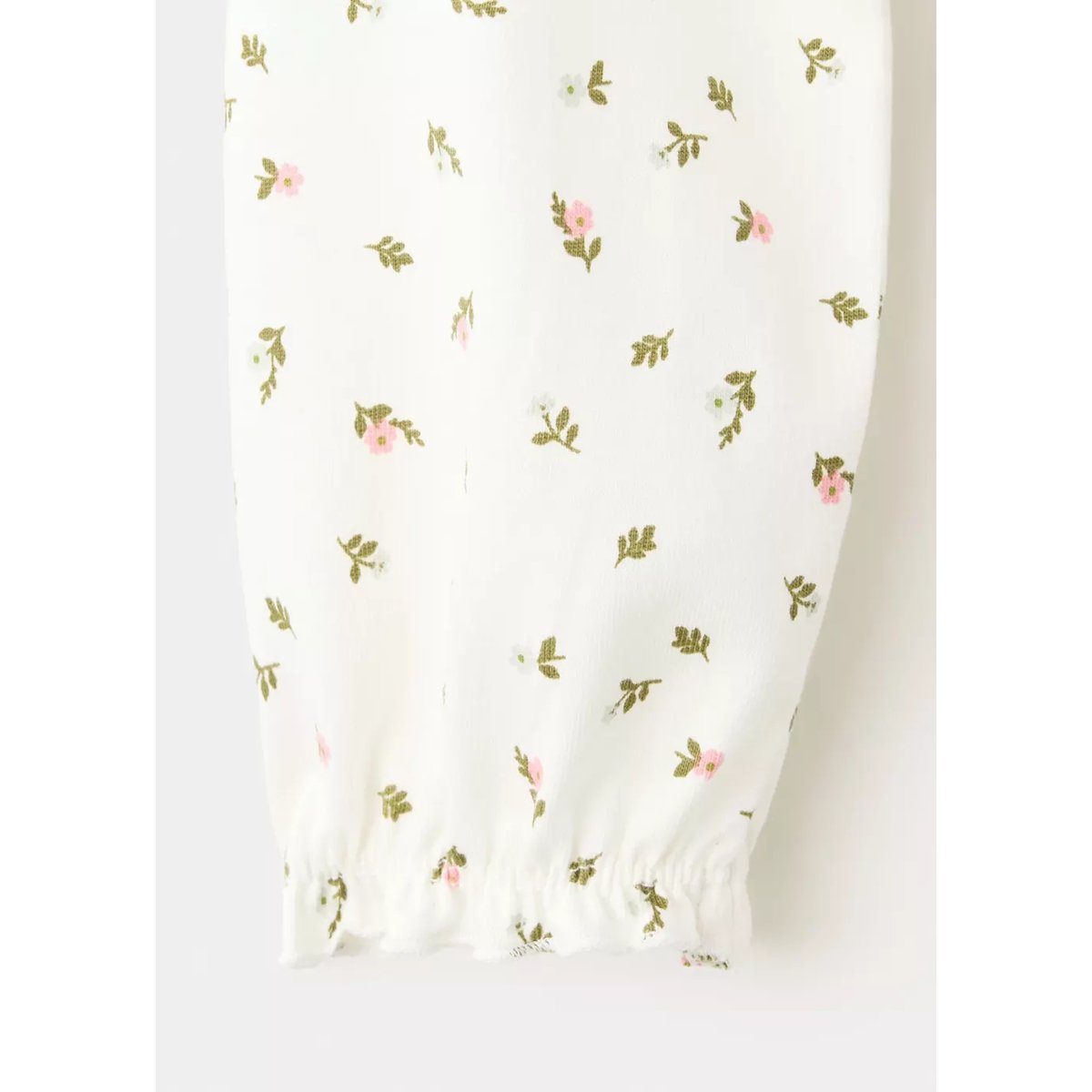 T-shirt coton fleurs sable, MANGO BABY
