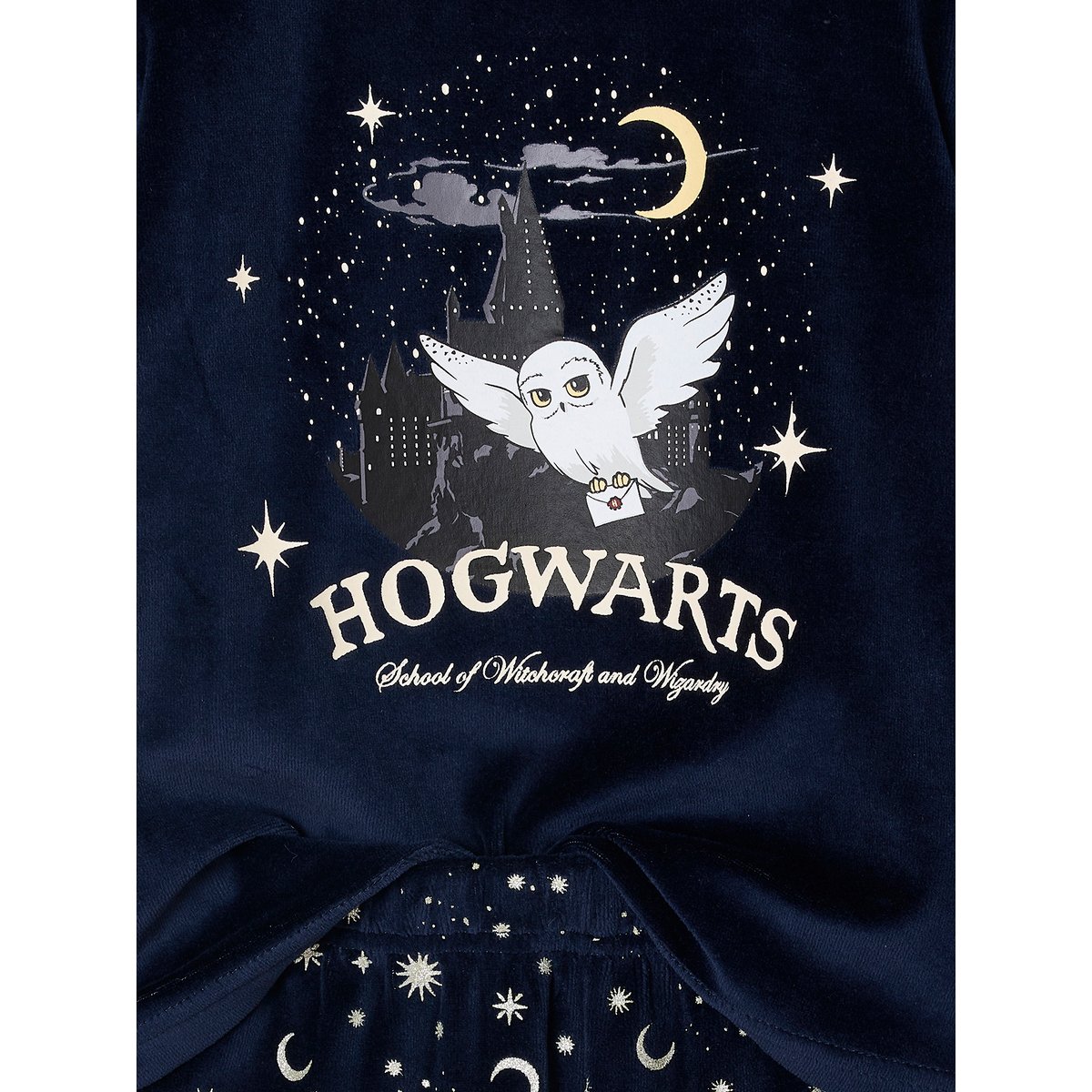 Pyjama Harry Potter en velours marine, VERTBAUDET