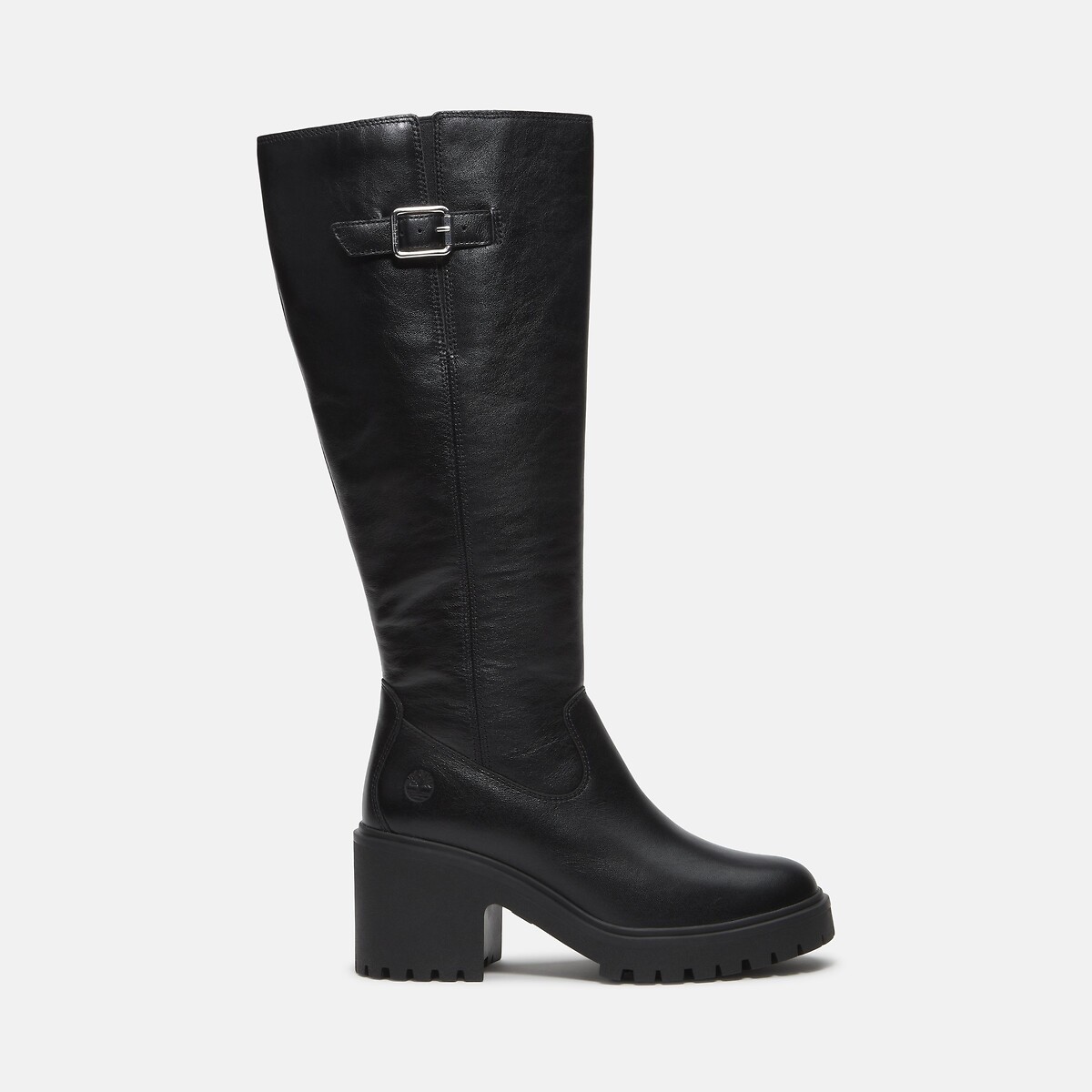 Lederstiefel mit Absatz Stine Heights Tall Zip Up schwarz, TIMBERLAND