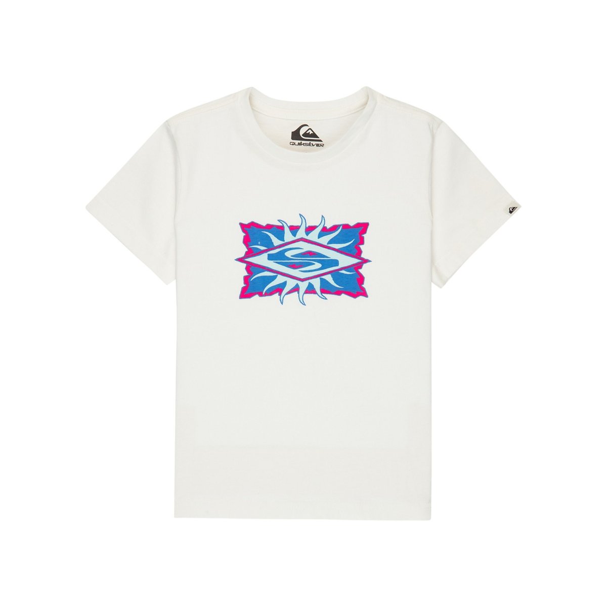 T-Shirt à manches courtes EV STARFISH STAMP blanc snow white, QUIKSILVER