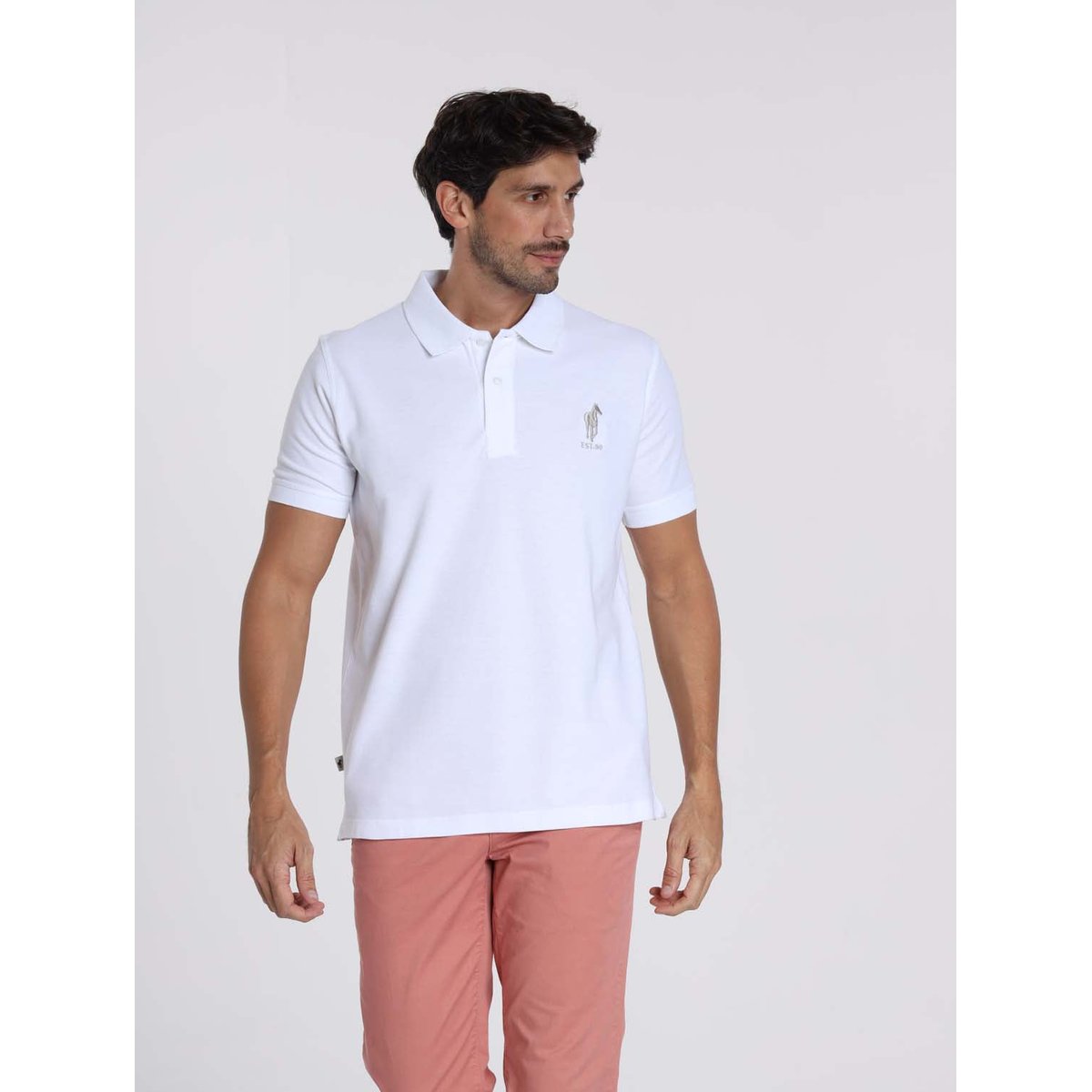 Polos manches courtes en coton ORSAY blanc, GENTLEMAN FARMER