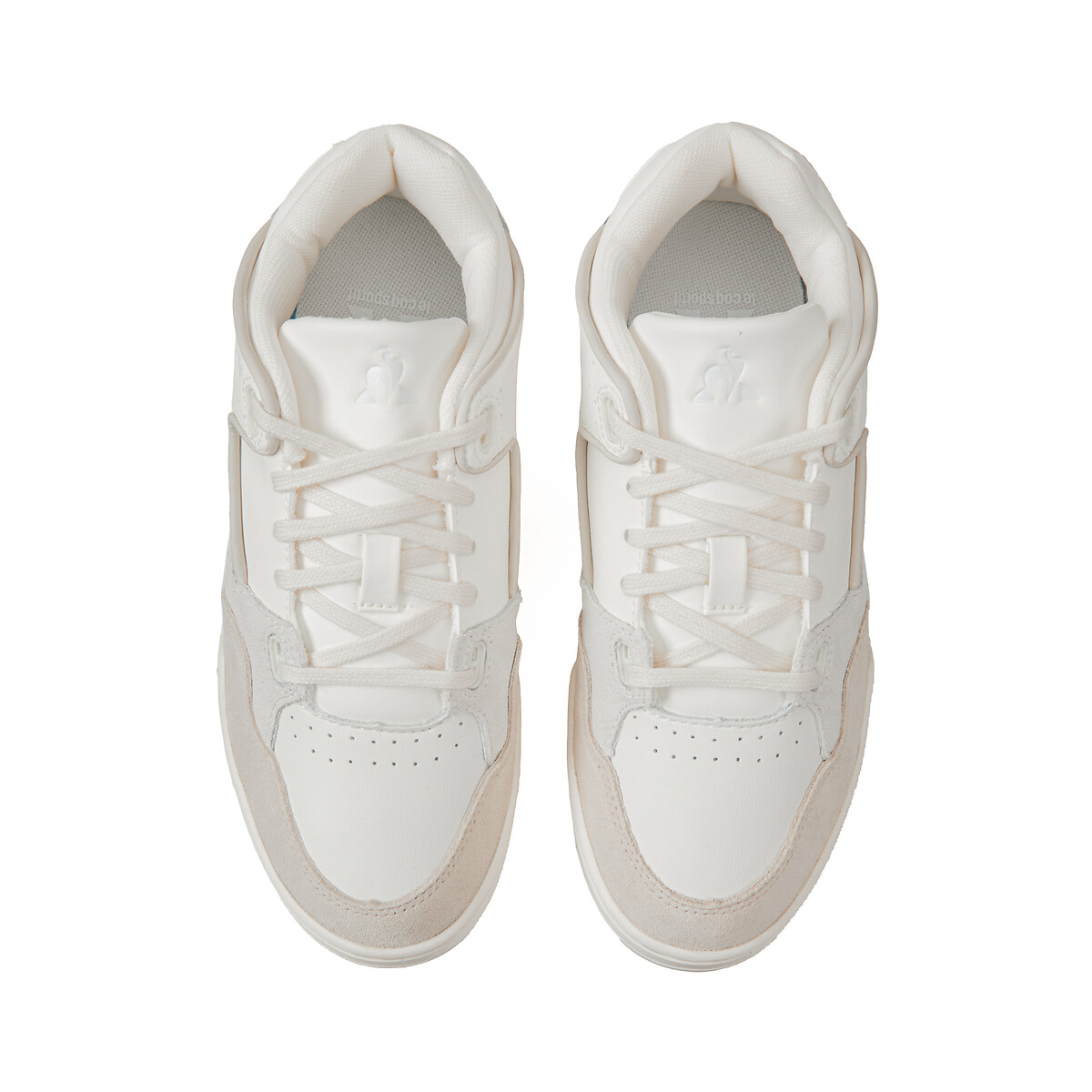 Baskets LCS T1000 blanc/beige, LE COQ SPORTIF