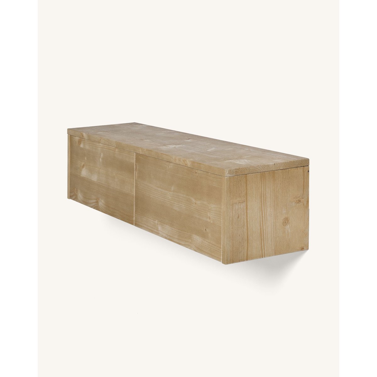 Console murale d’entrée en bois naturel - GINA olivier, HANNUN
