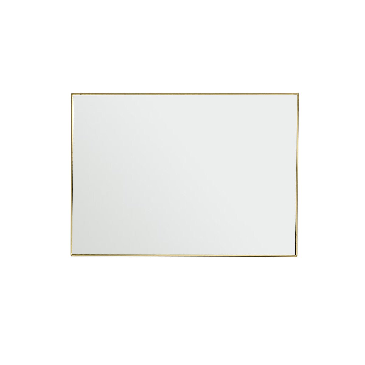 Miroir en métal doré 70x50 cm LUNA dore, BERAH GETAH