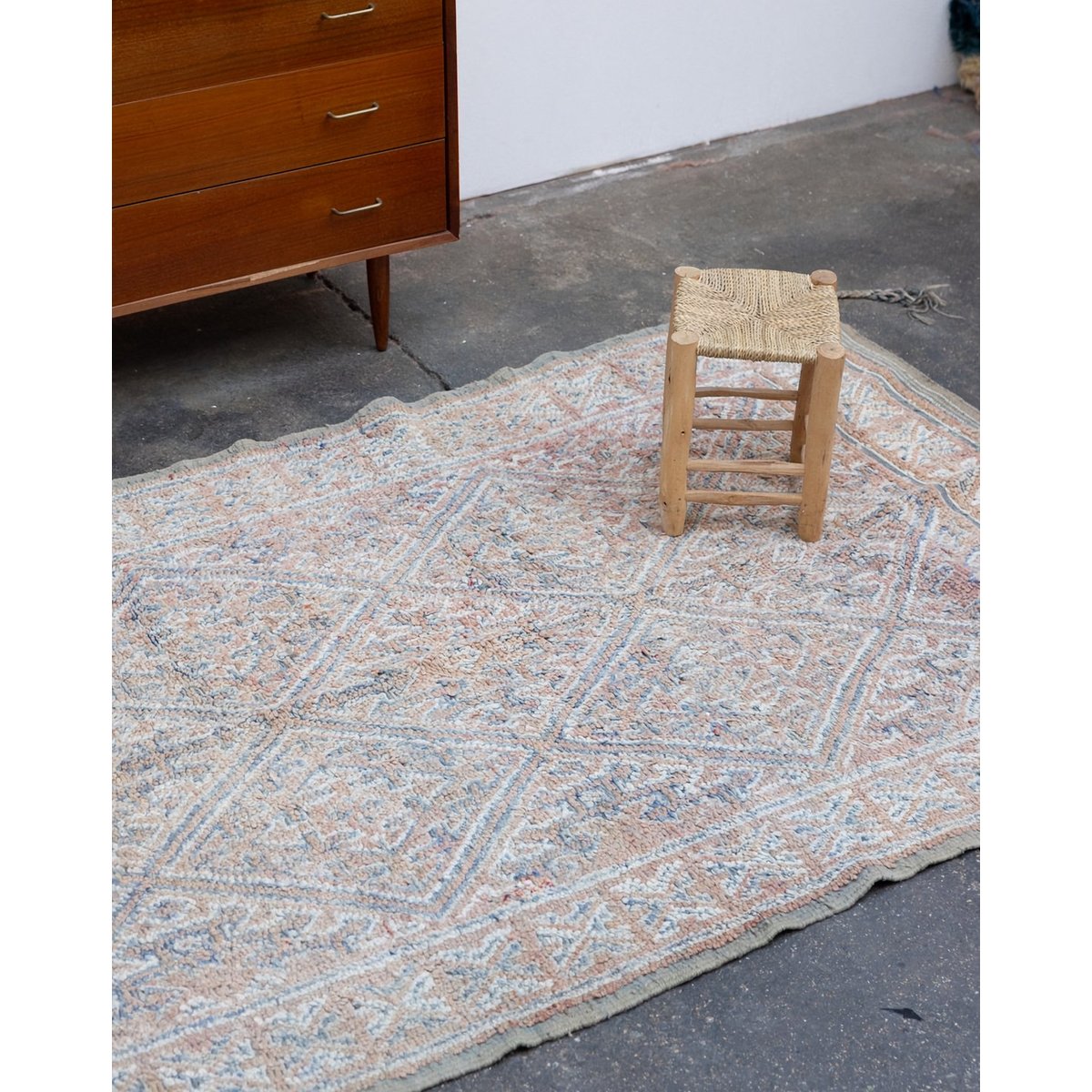 Tapis en laine naturelle beige Olivier N°63 - Bon état beige, DEBONGOUT