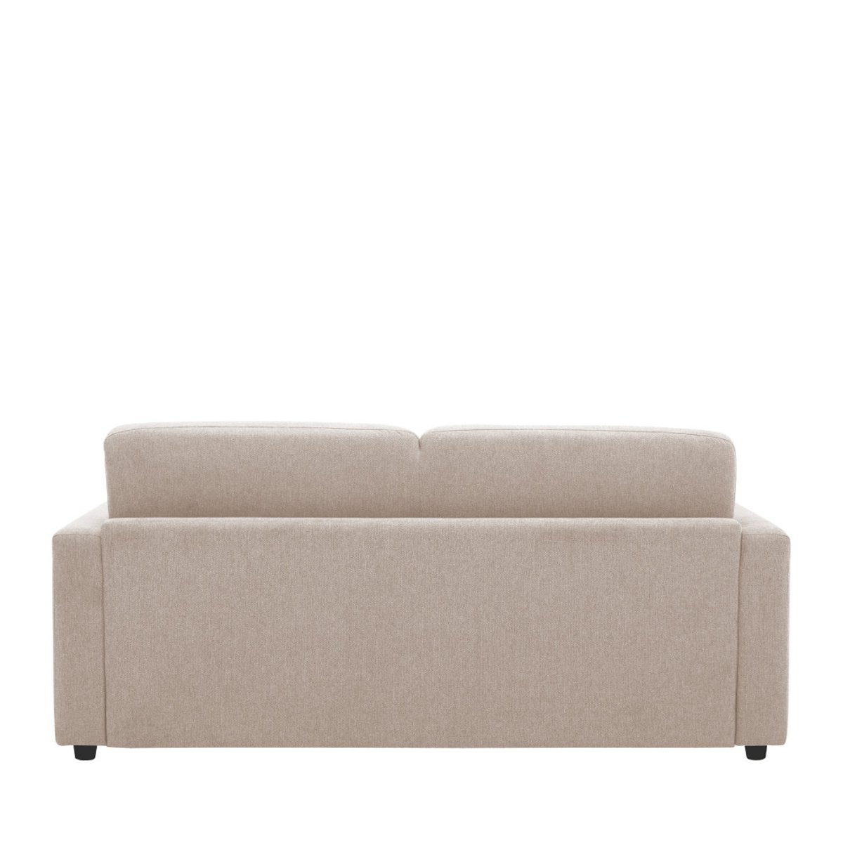 Canapé convertible ouverture express 3 places en tissu- MORENA beige, DRAWER