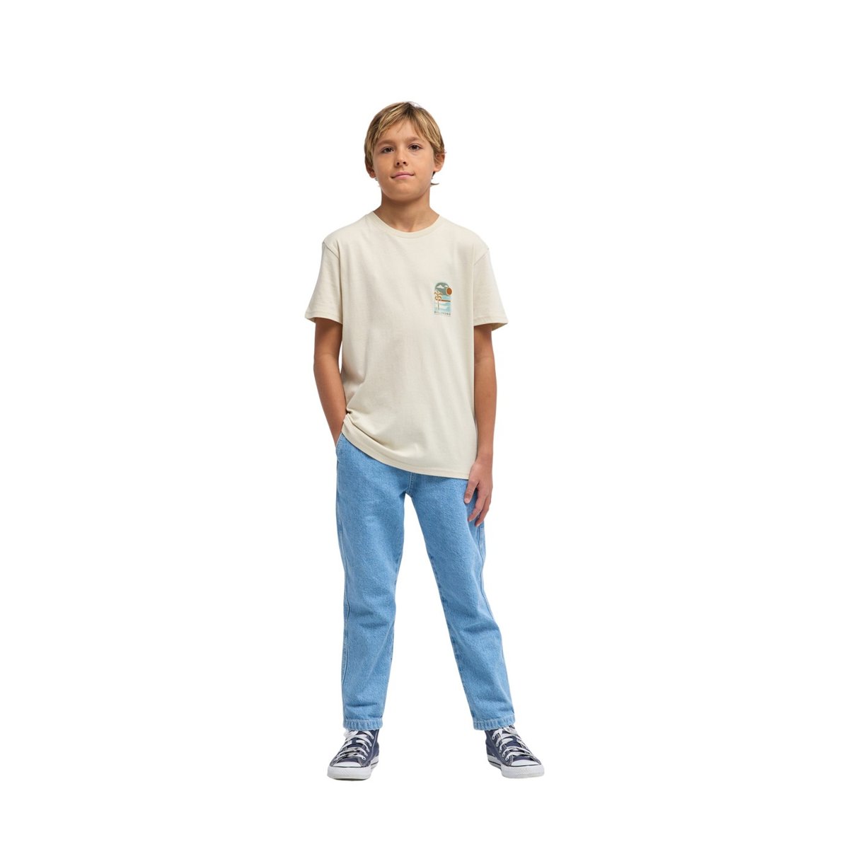 T shirt manches courtes SUNDOWN beige oatmeal, BILLABONG