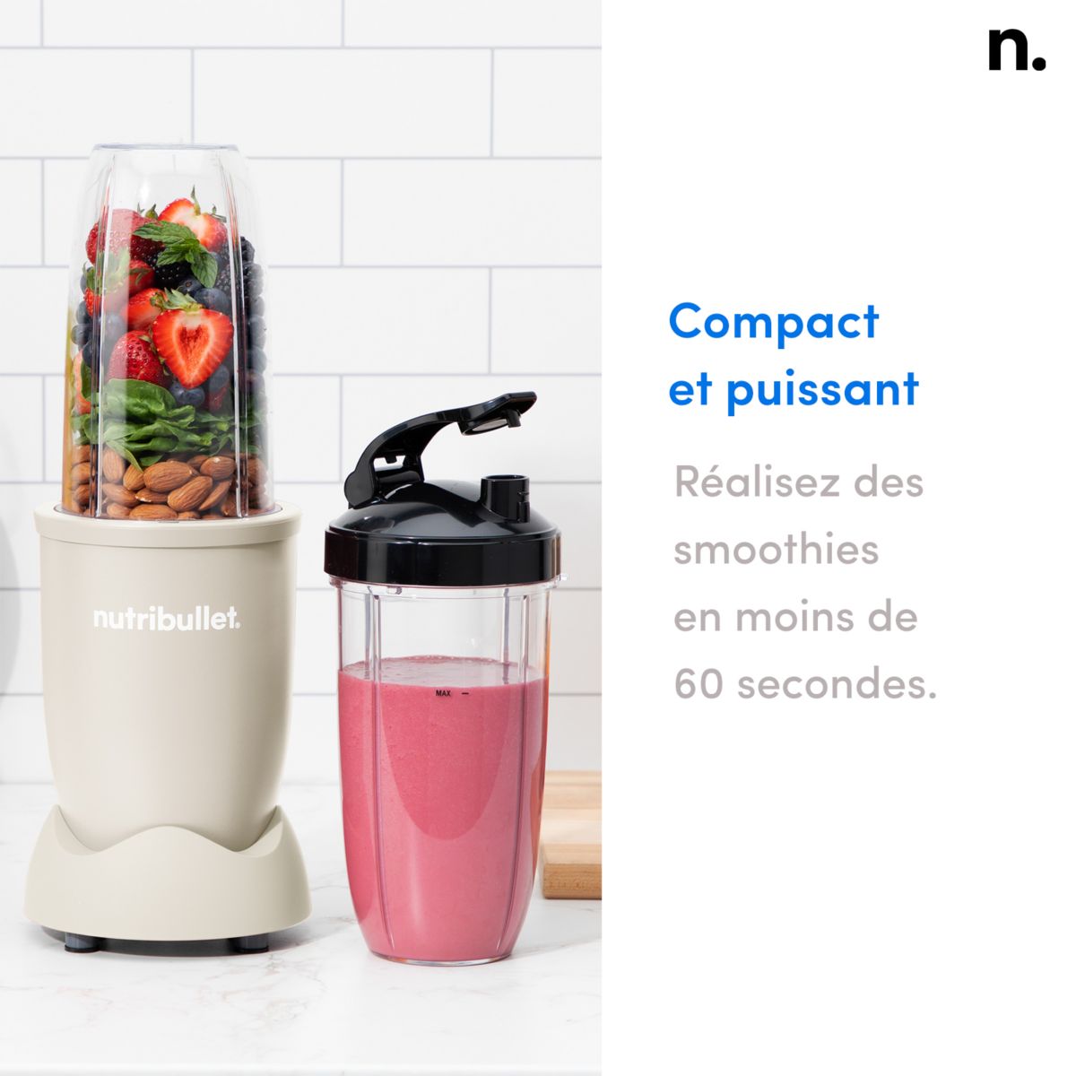 Blender Pro NB907MASN couleur unique, NUTRIBULLET
