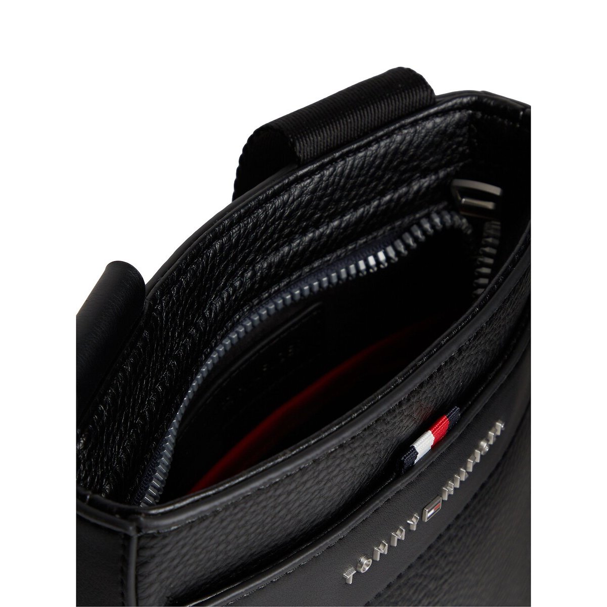 Borsa mini crossover, CENTRAL nero , TOMMY JEANS