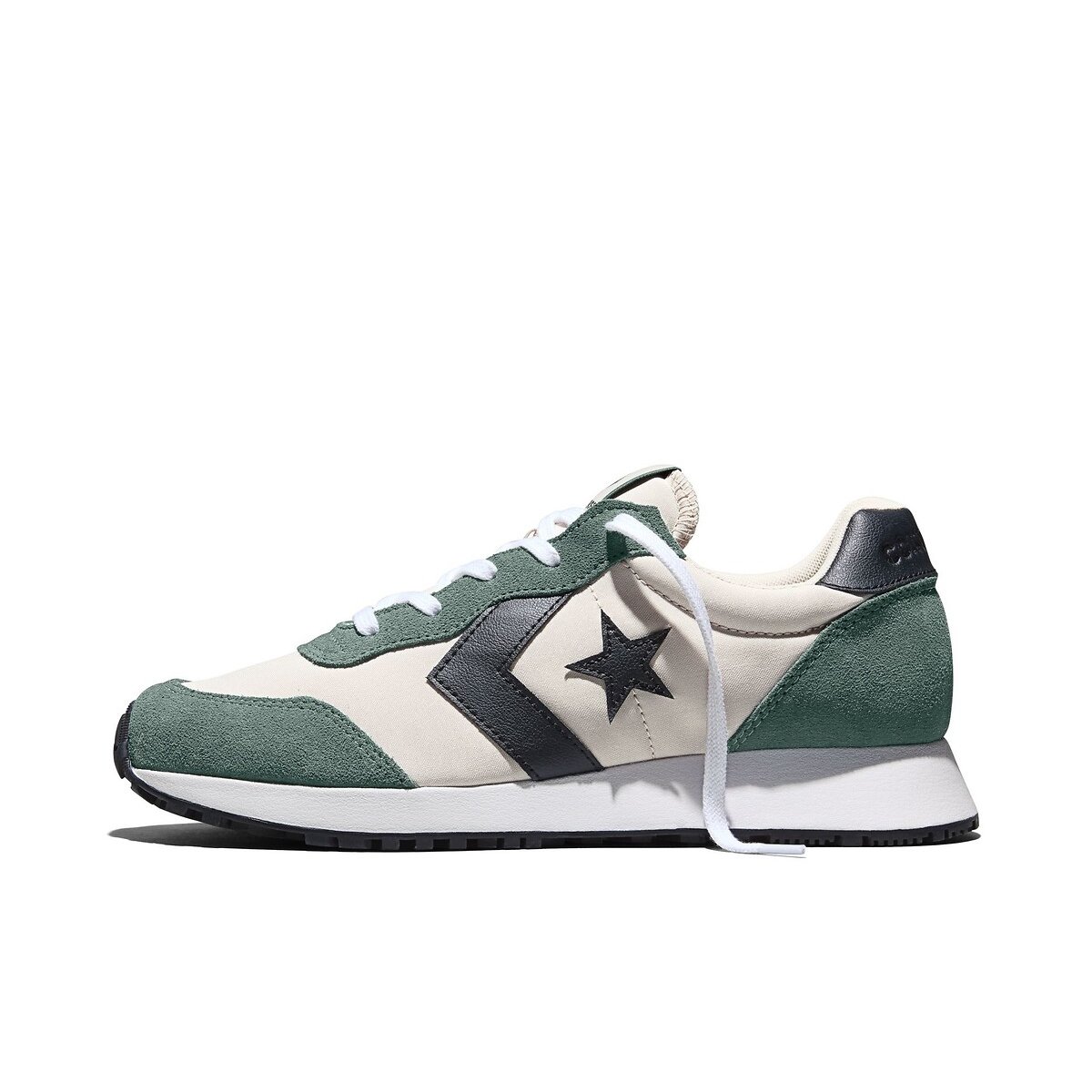 Omega Trainer sportschoenen ecru/grijsgroen, CONVERSE