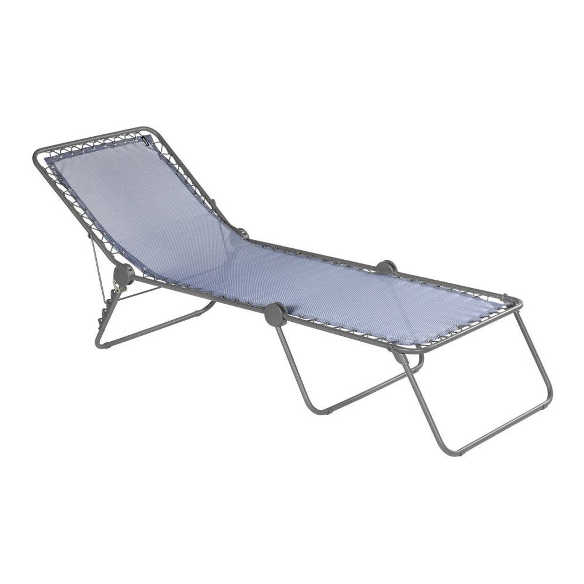 Lit de soleil pliant - SIESTA L bleu ocean, LAFUMA MOBILIER
