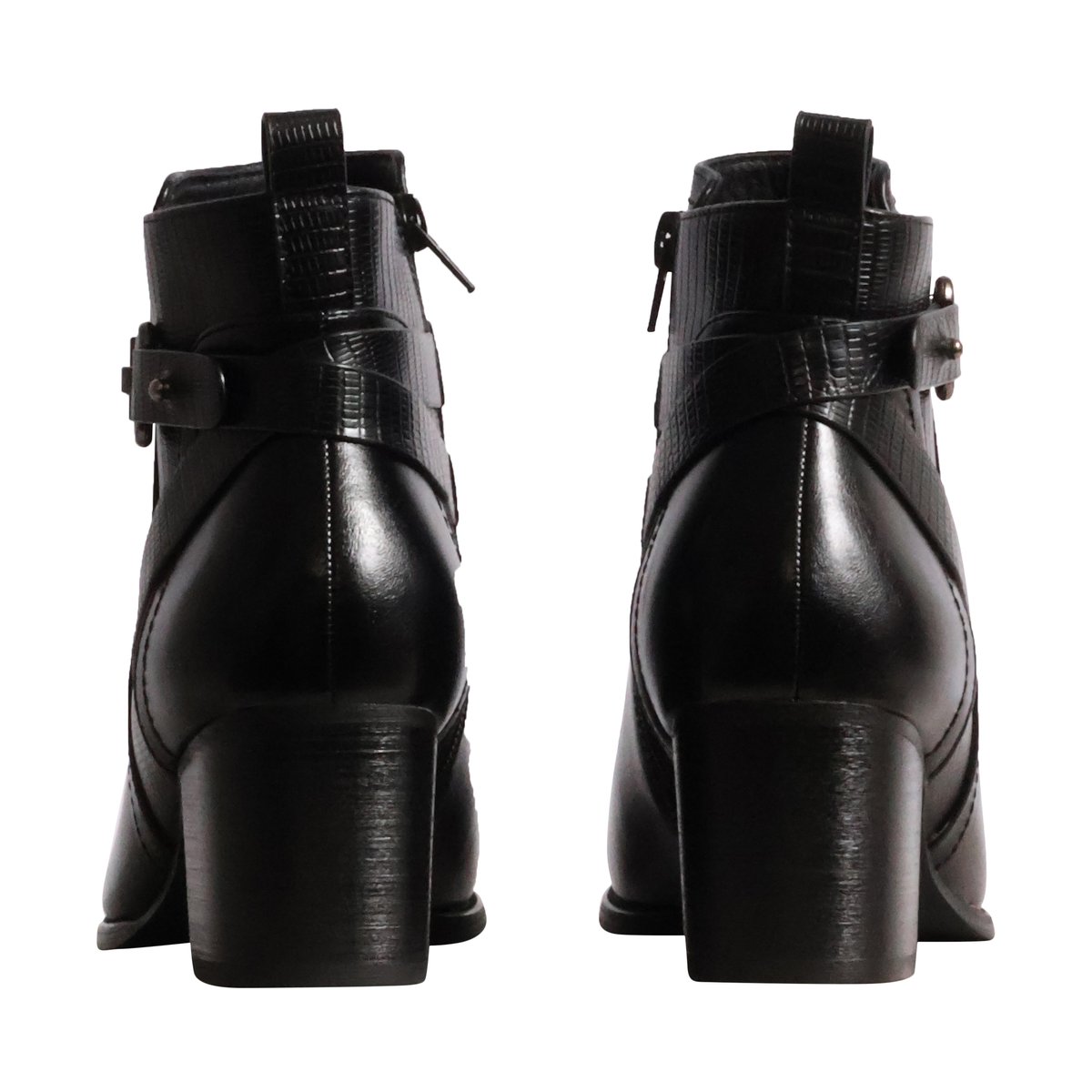 Bottines à Zip noir, ENZA NUCCI