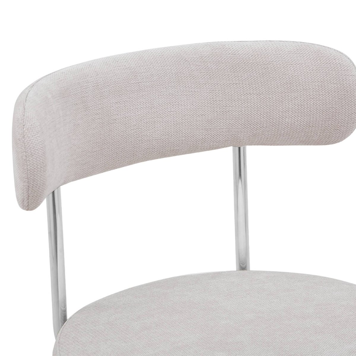 Chaise de bureau vintage à roulettes tissu ANGELA rouge, SWEEEK