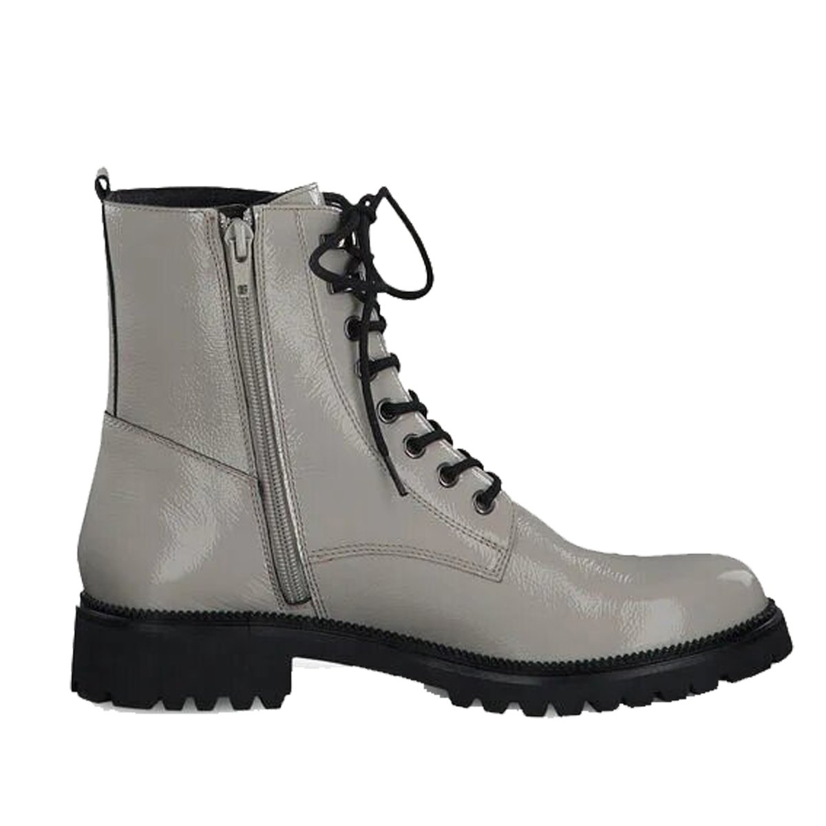 Bottine Cuir gris, TAMARIS